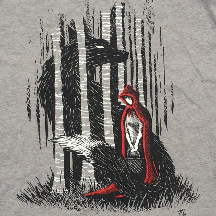 Red Riding Hood Men T Shirt